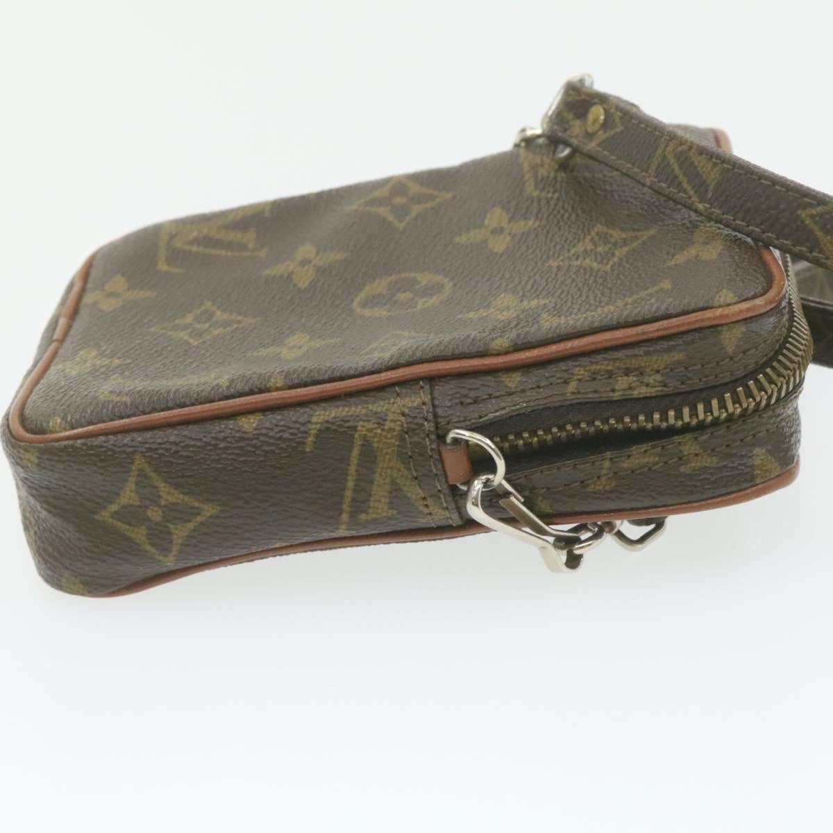 Louis Vuitton  Monogram Mini Posh Shoulder Bag No.202 LV Auth am788g