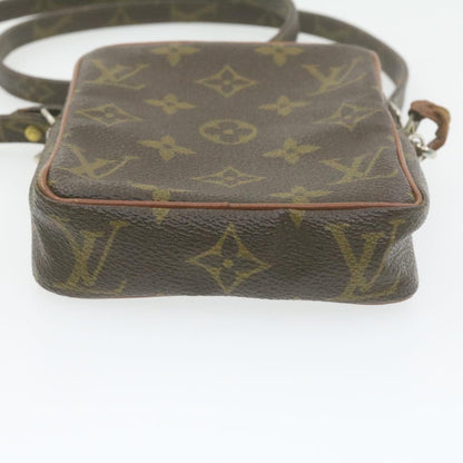 Louis Vuitton  Monogram Mini Posh Shoulder Bag No.202 LV Auth am788g