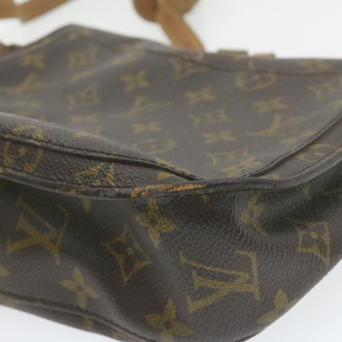 Louis Vuitton  Monogram Saint Cloud GM Shoulder Bag M51242 LV Auth am880g