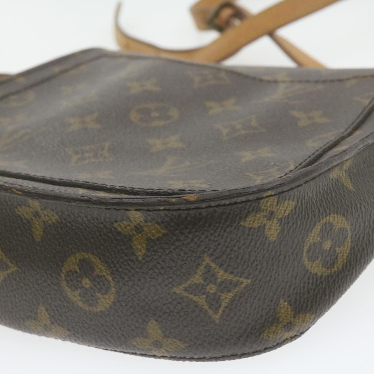 Louis Vuitton  Monogram Saint Cloud MM Shoulder Bag M51243 LV Auth am937g