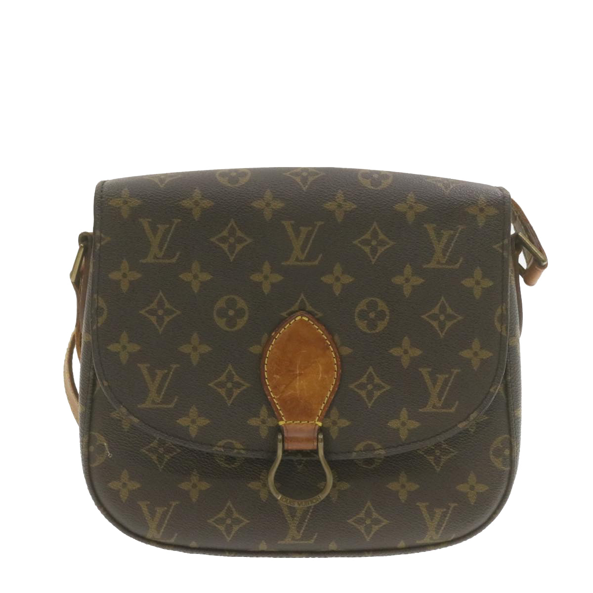 Louis Vuitton  Monogram Saint Cloud GM Shoulder Bag M51242 LV Auth am940g