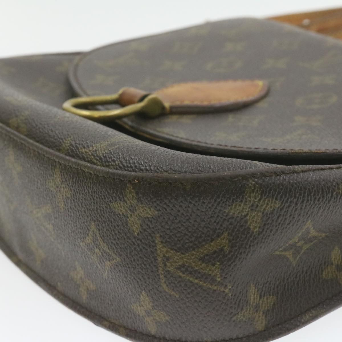 Louis Vuitton  Monogram Saint Cloud GM Shoulder Bag M51242 LV Auth am941g