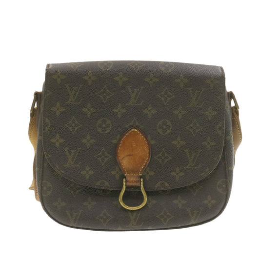 Louis Vuitton  Monogram Saint Cloud GM Shoulder Bag M51242 LV Auth am941g