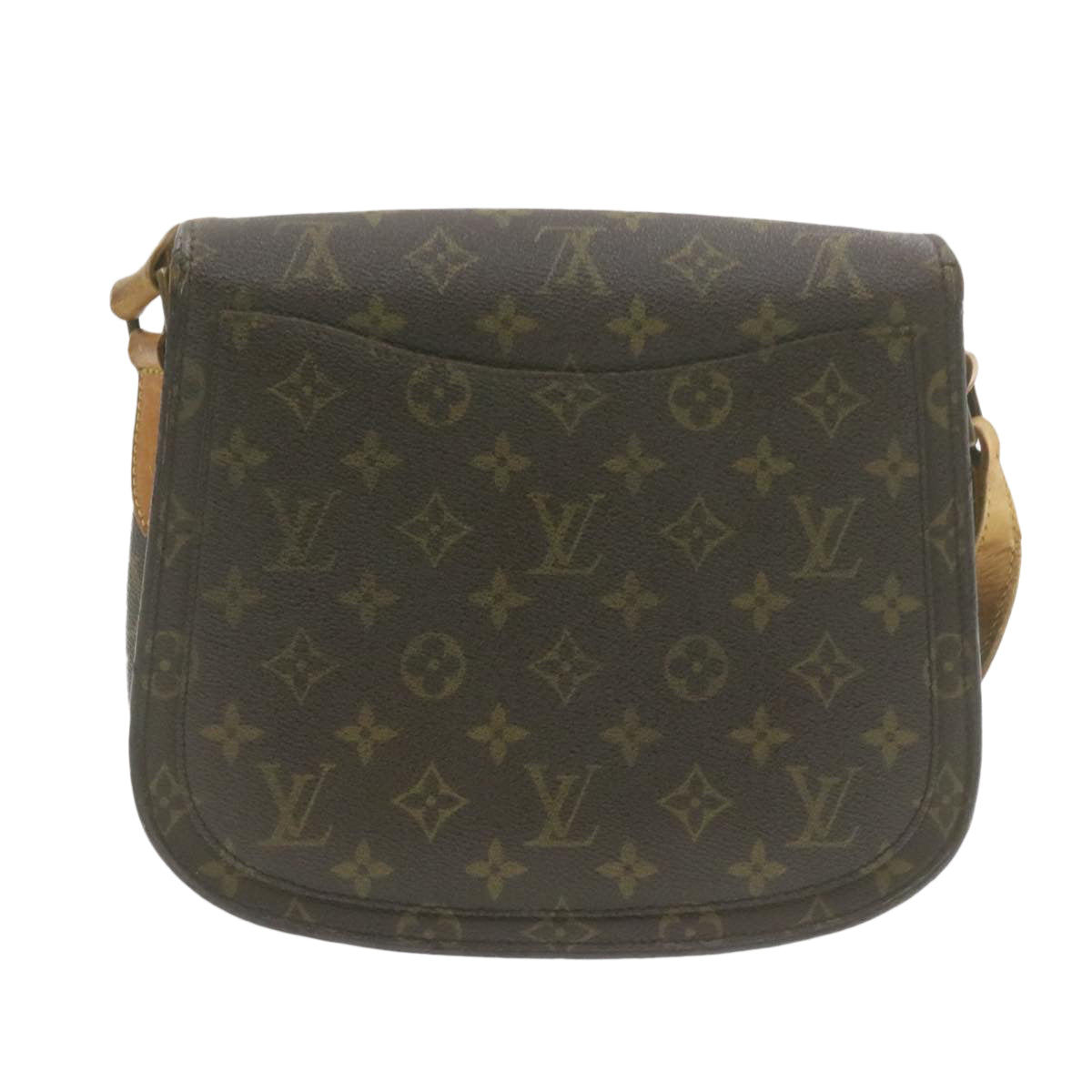 Louis Vuitton  Monogram Saint Cloud GM Shoulder Bag M51242 LV Auth am941g