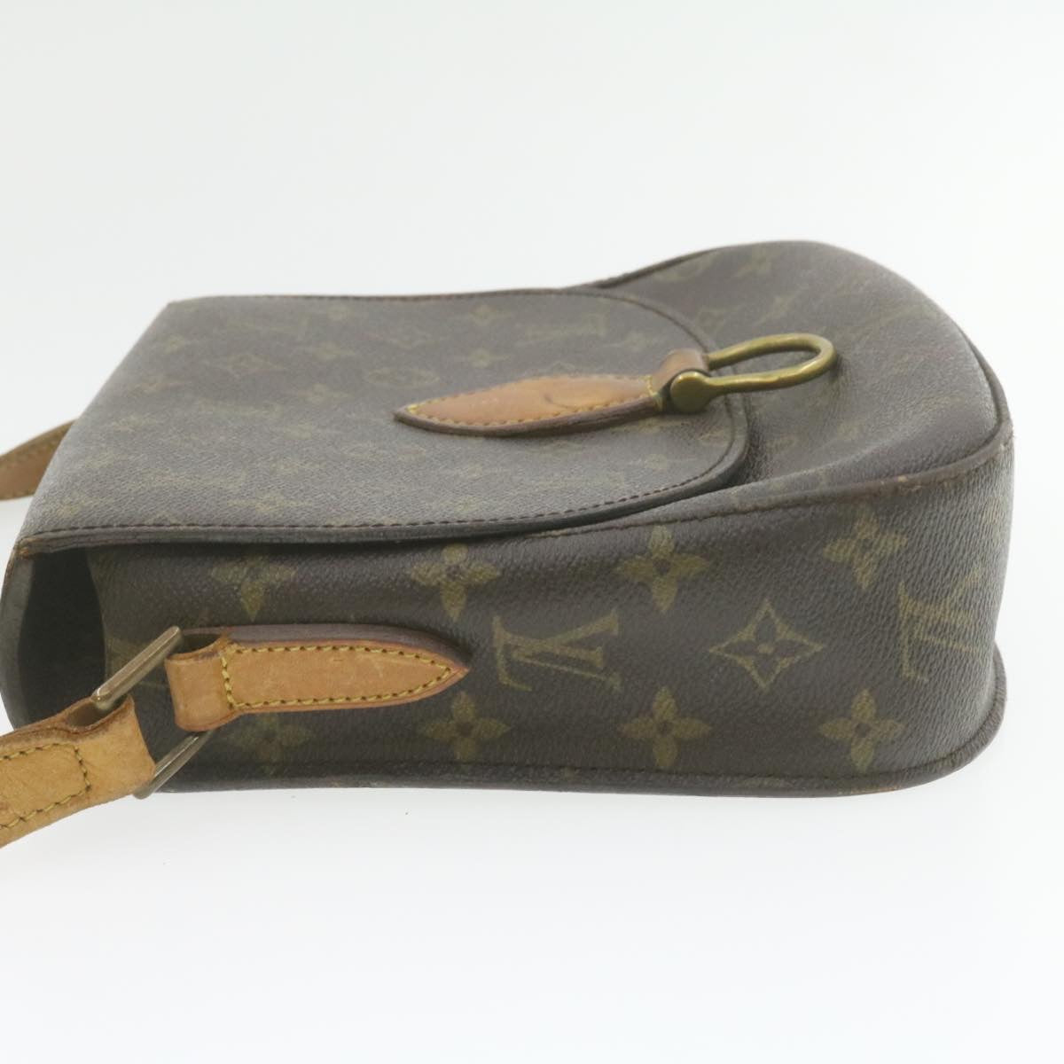 Louis Vuitton  Monogram Saint Cloud GM Shoulder Bag M51242 LV Auth am941g