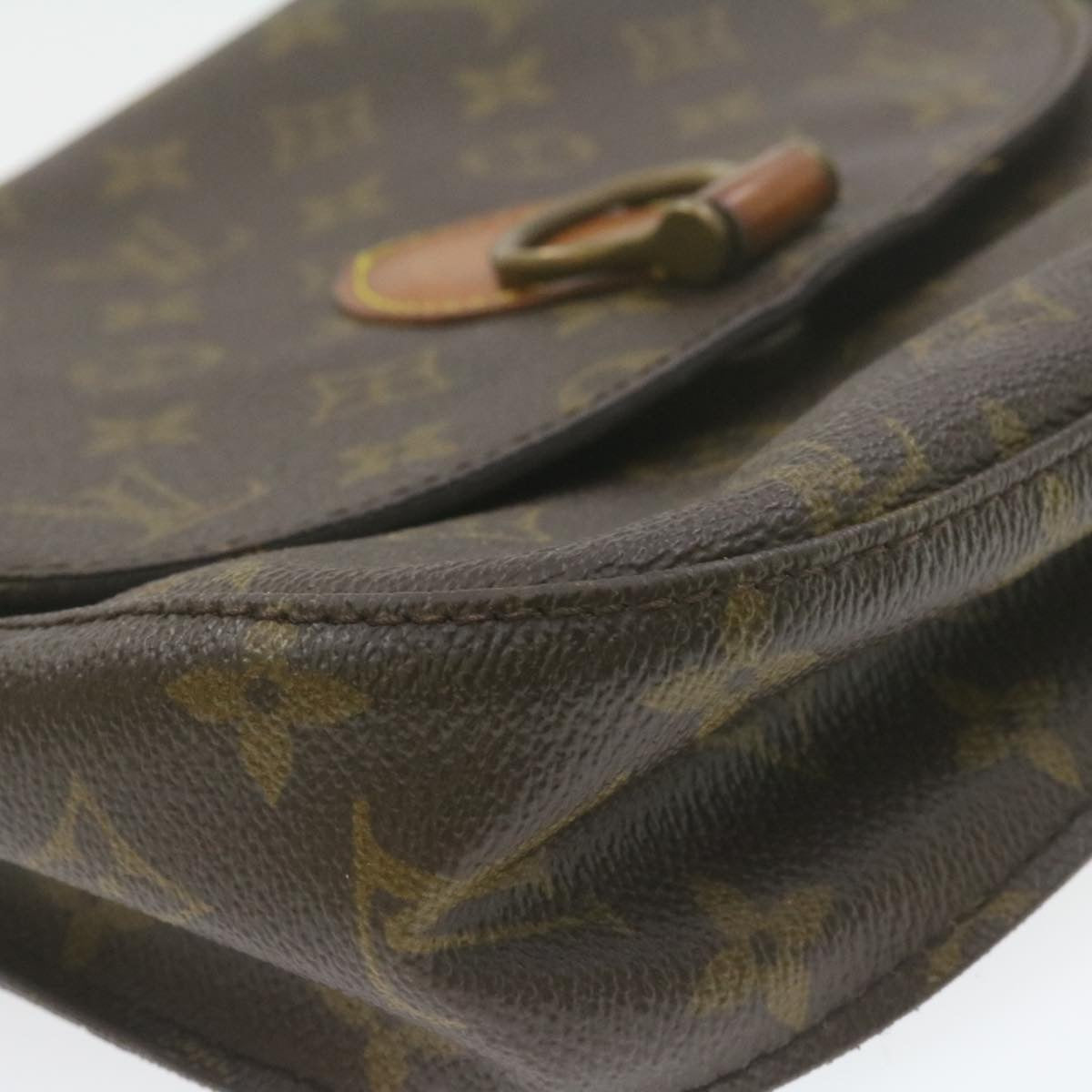 Louis Vuitton  Monogram Saint Cloud GM Shoulder Bag M51242 LV Auth am978g