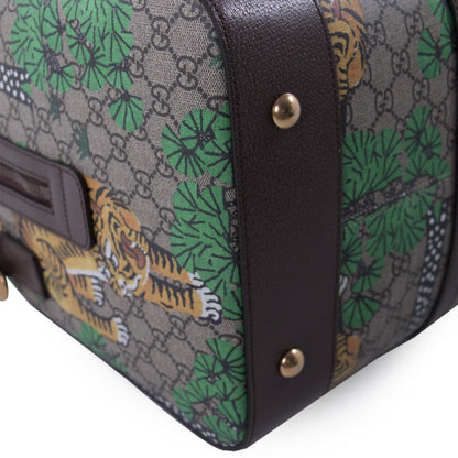 Gucci Bengal GG Supreme Weekender Duffle Bag