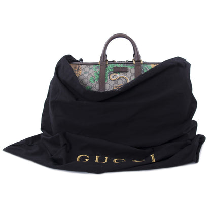 Gucci Bengal GG Supreme Weekender Duffle Bag