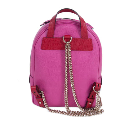 Gucci Bi-Color Soho Textured-Leather Backpack