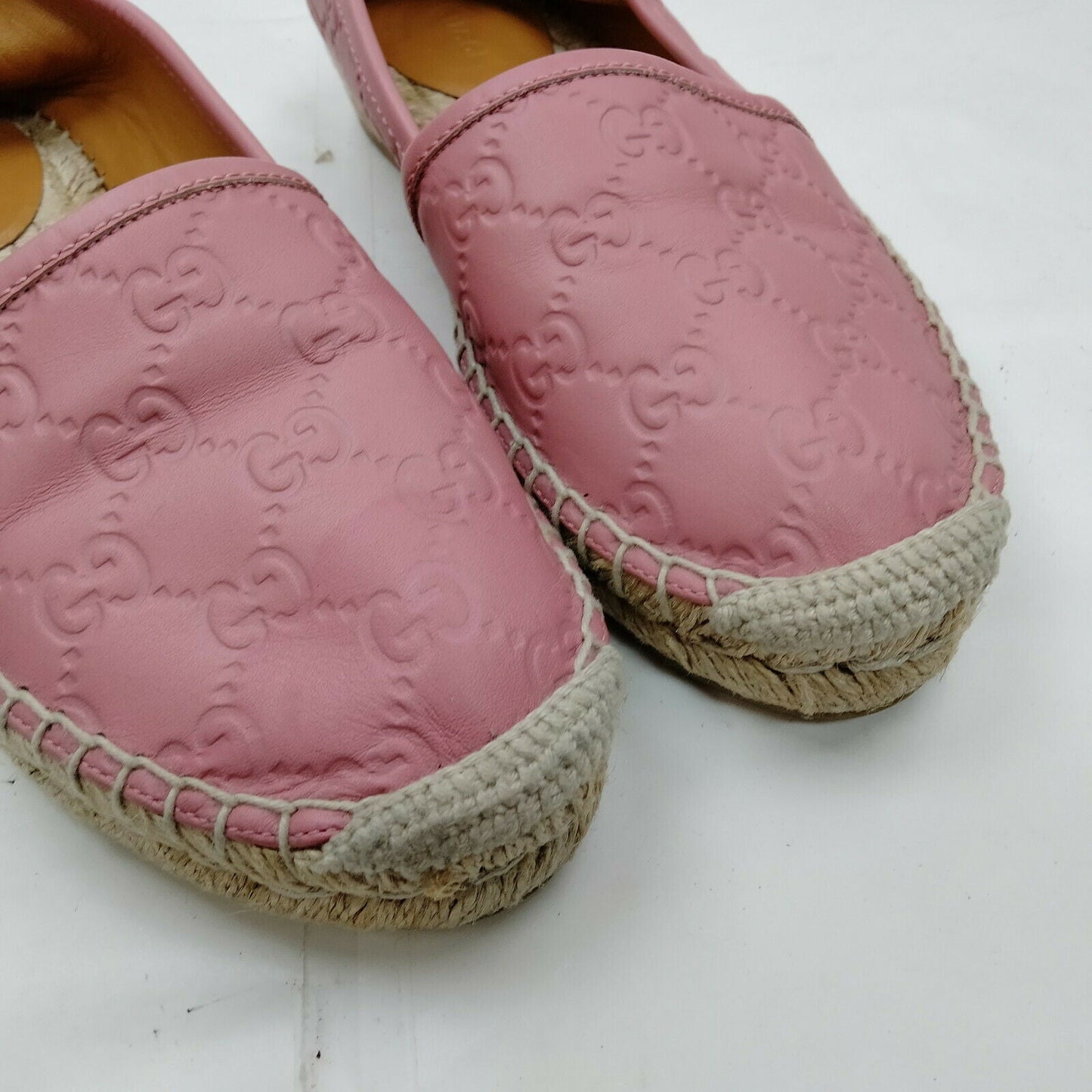 Gucci Flat Shoes Women Pinks Leather (calf)