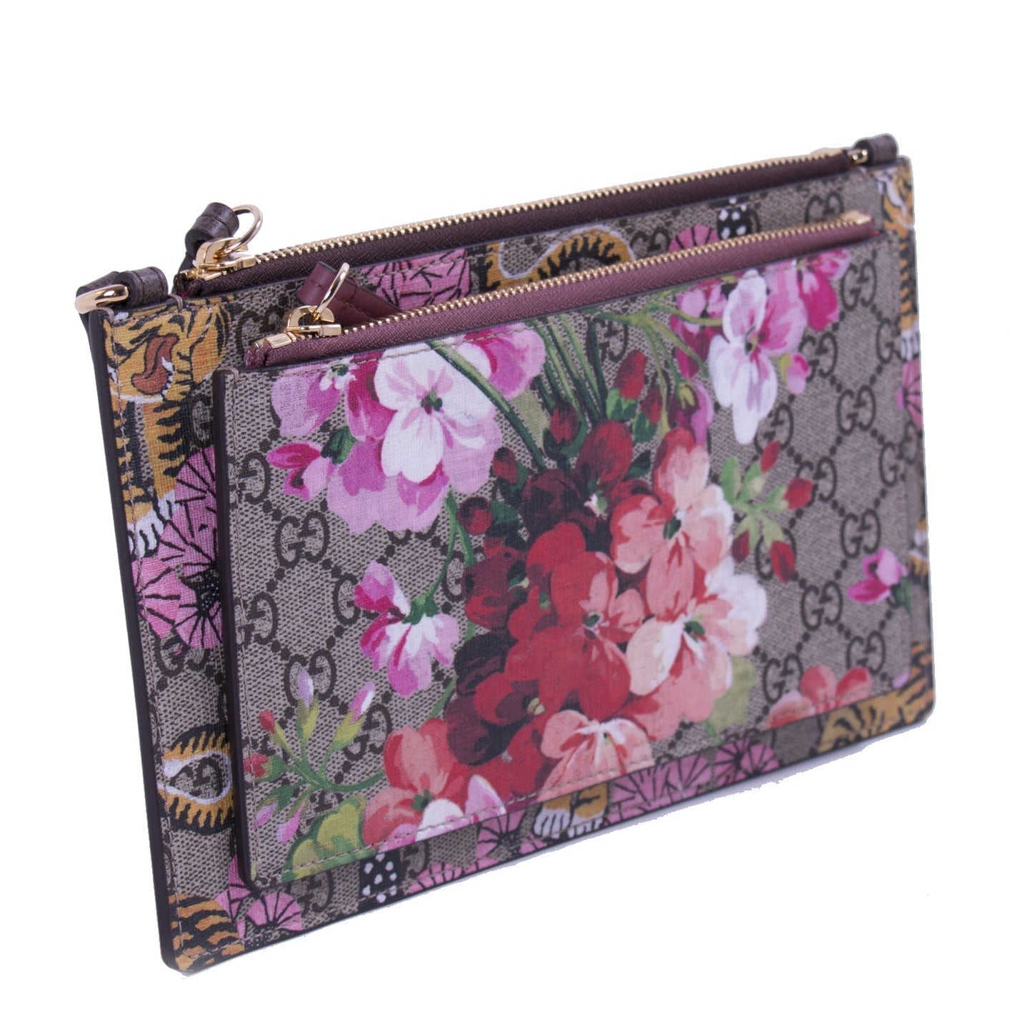 Gucci Bengal Blooms Dual Pouch Crossbody