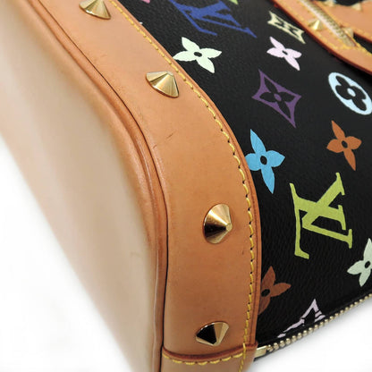 Louis Vuitton Alma Black Multicolor Monogram Canvas