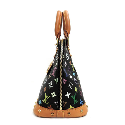 Louis Vuitton Alma Black Multicolor Monogram Canvas