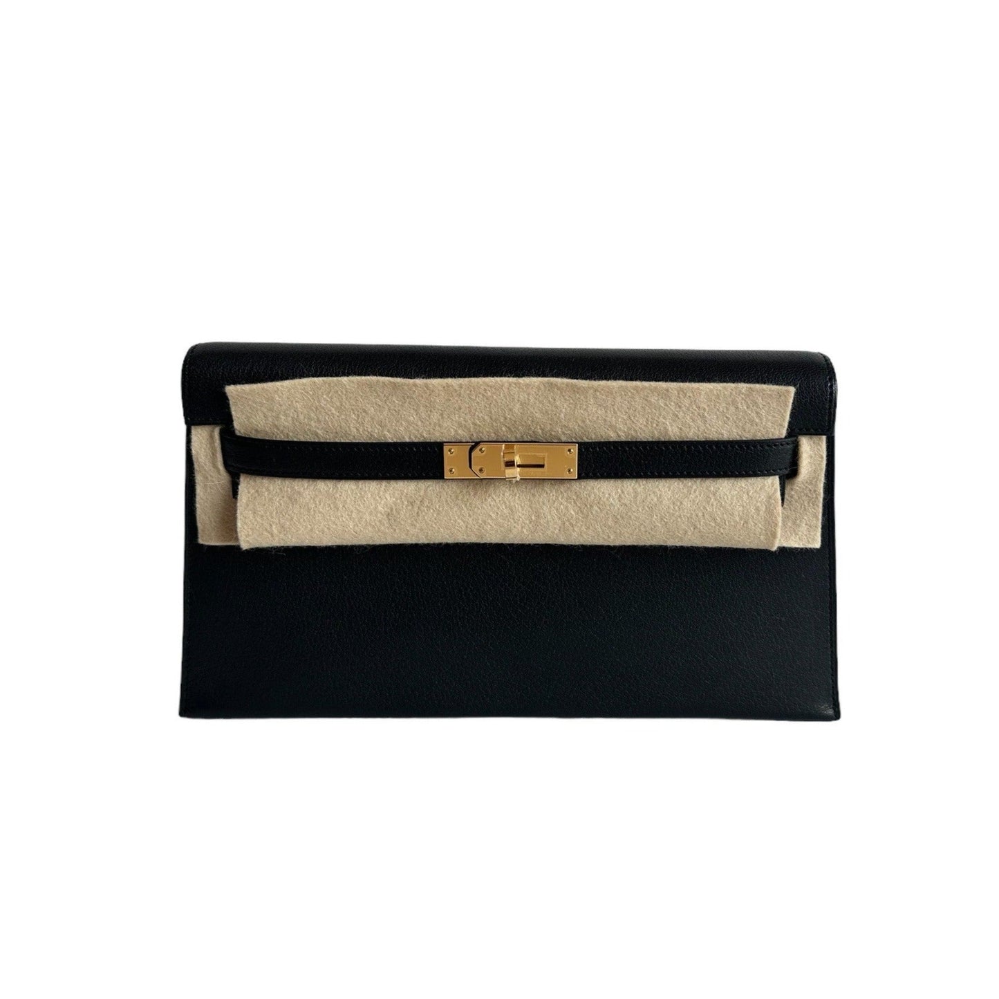 Hermes Black Kelly Elan