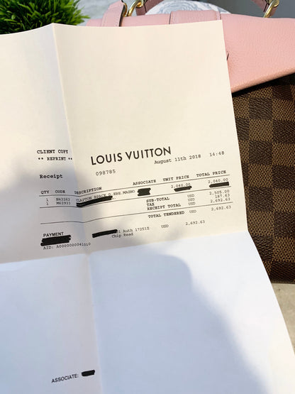 LOUIS VUITTON 2018 Damier Ebene Clapton Backpack In Magnolia