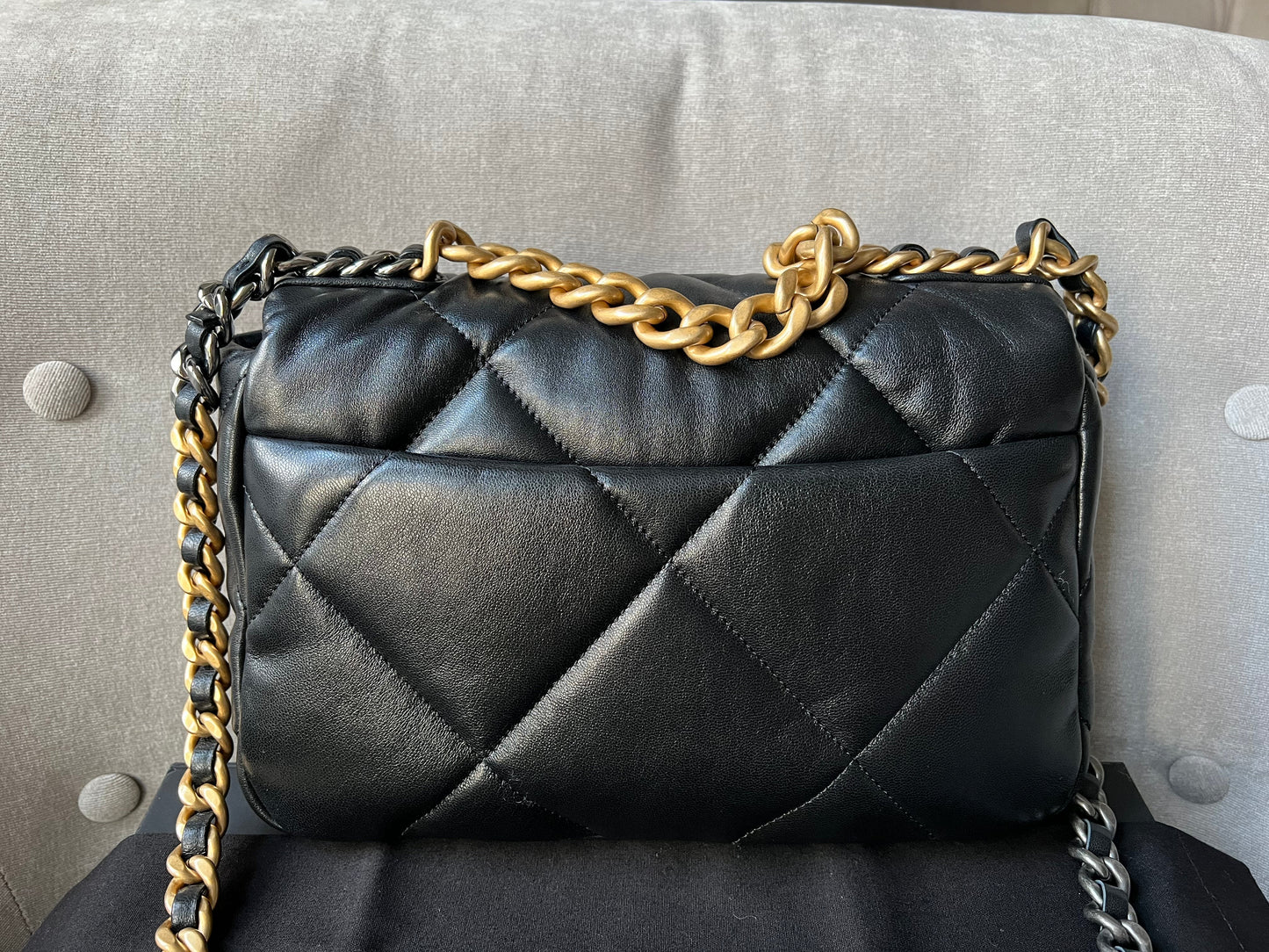 Chanel Small 19 in Black Lambskin (RRP £4,740)