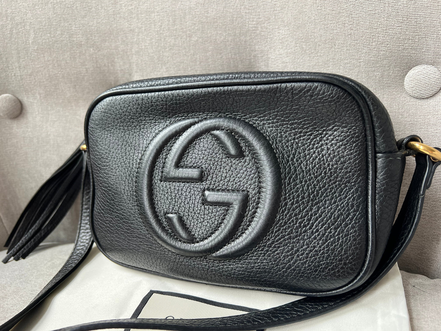 Gucci Black Mini Soho Disco