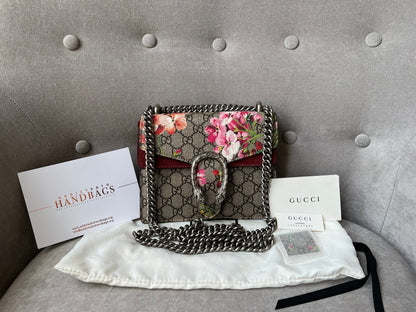 Gucci Dionysus GG Blooms Mini Shoulder Bag