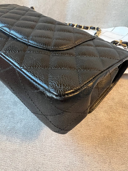 Chanel Medium Classic Flap in Black Caviar (RRP £7,550)