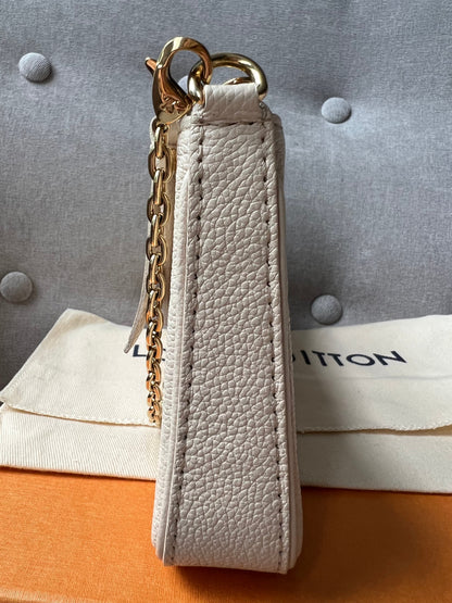 Louis Vuitton Easy Pouch Creme Empreinte (RRP £1280)