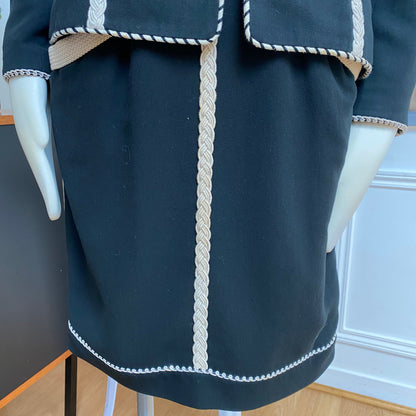 Chanel Boutique skirt suit - S - 1980s