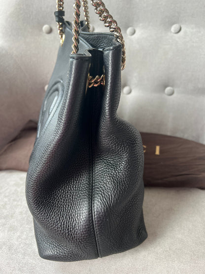 Gucci Black Soho Chain Tote (RRP £1350)