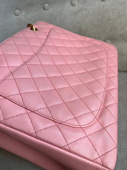 Chanel Pink Caviar Grand Shopper Tote (GST)