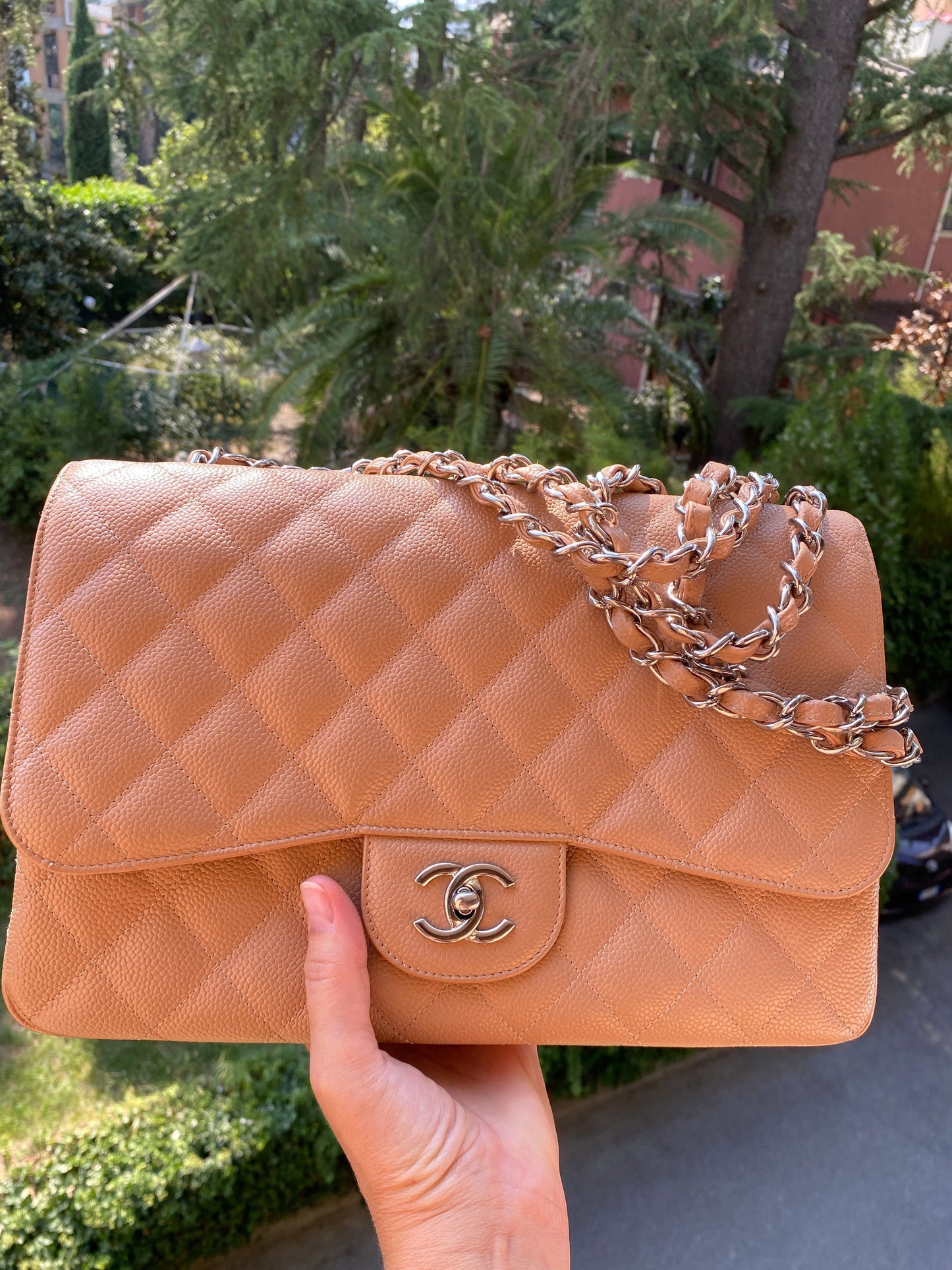 Chanel Classic Flap Bag Jumbo Size