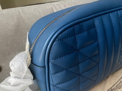 Gucci Aria GG Blue Marmont Small Shoulder Bag (RRP £1250)