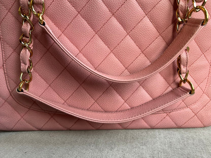 Chanel Pink Caviar Grand Shopper Tote (GST)