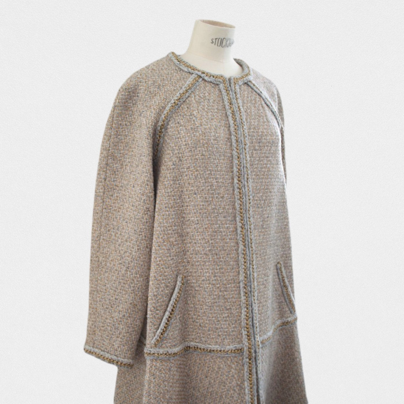 Chanel tweed long coat - M - Métiers d'art Paris New York 2018-2019