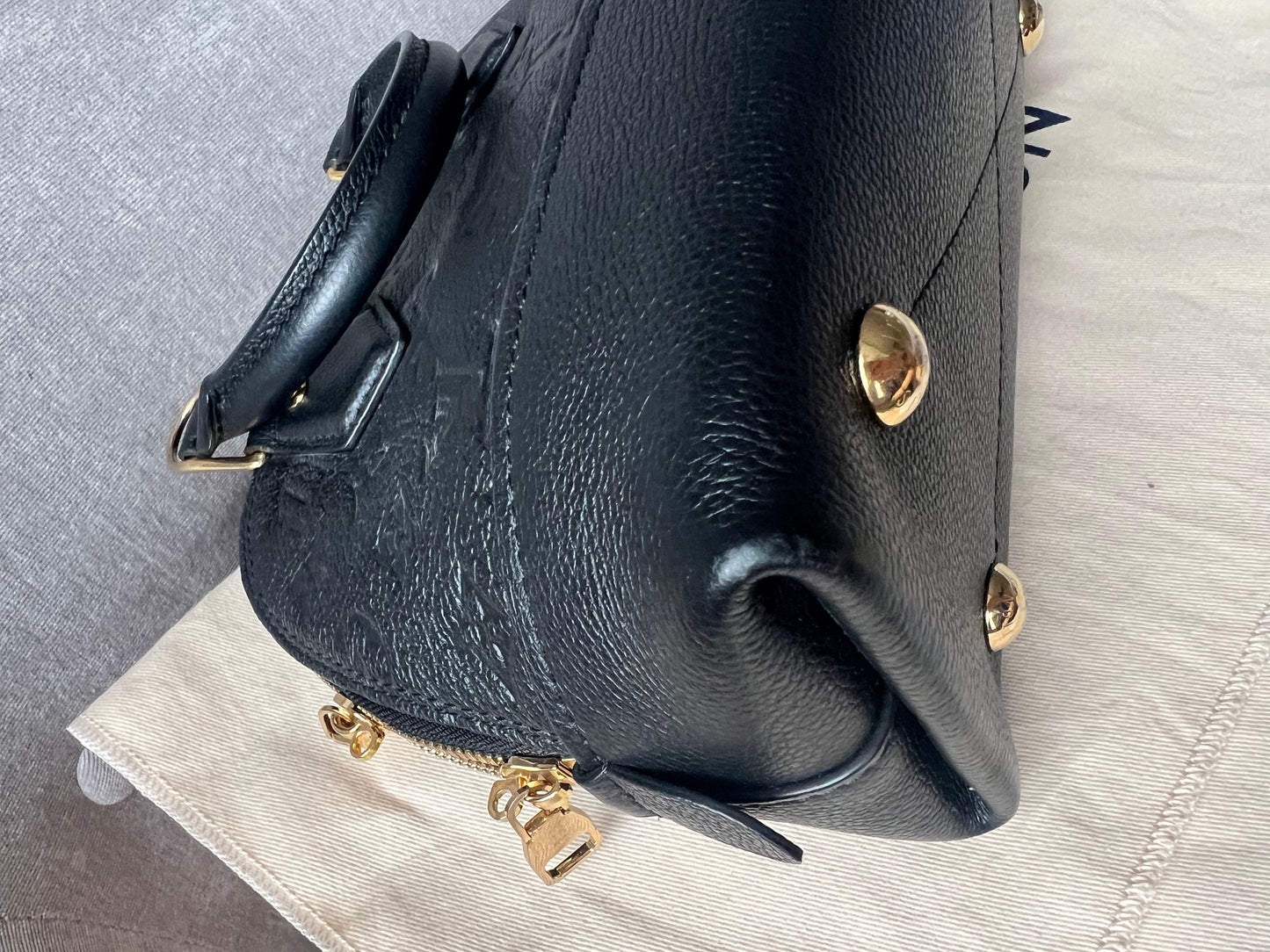 Louis Vuitton Alma Neo BB Black Empreinte  (RRP £1,740)