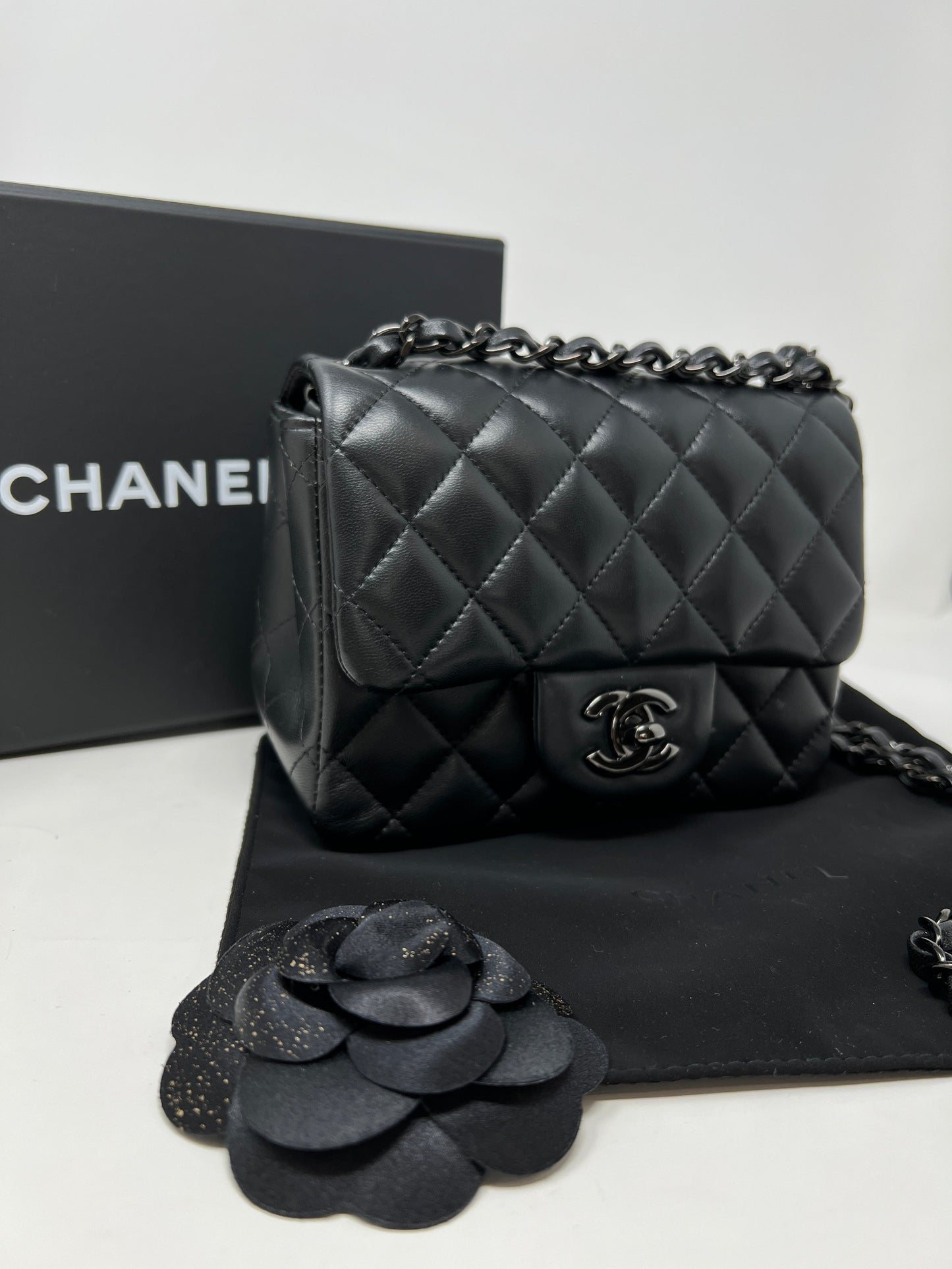 Chanel Mini Flap Square Total Black