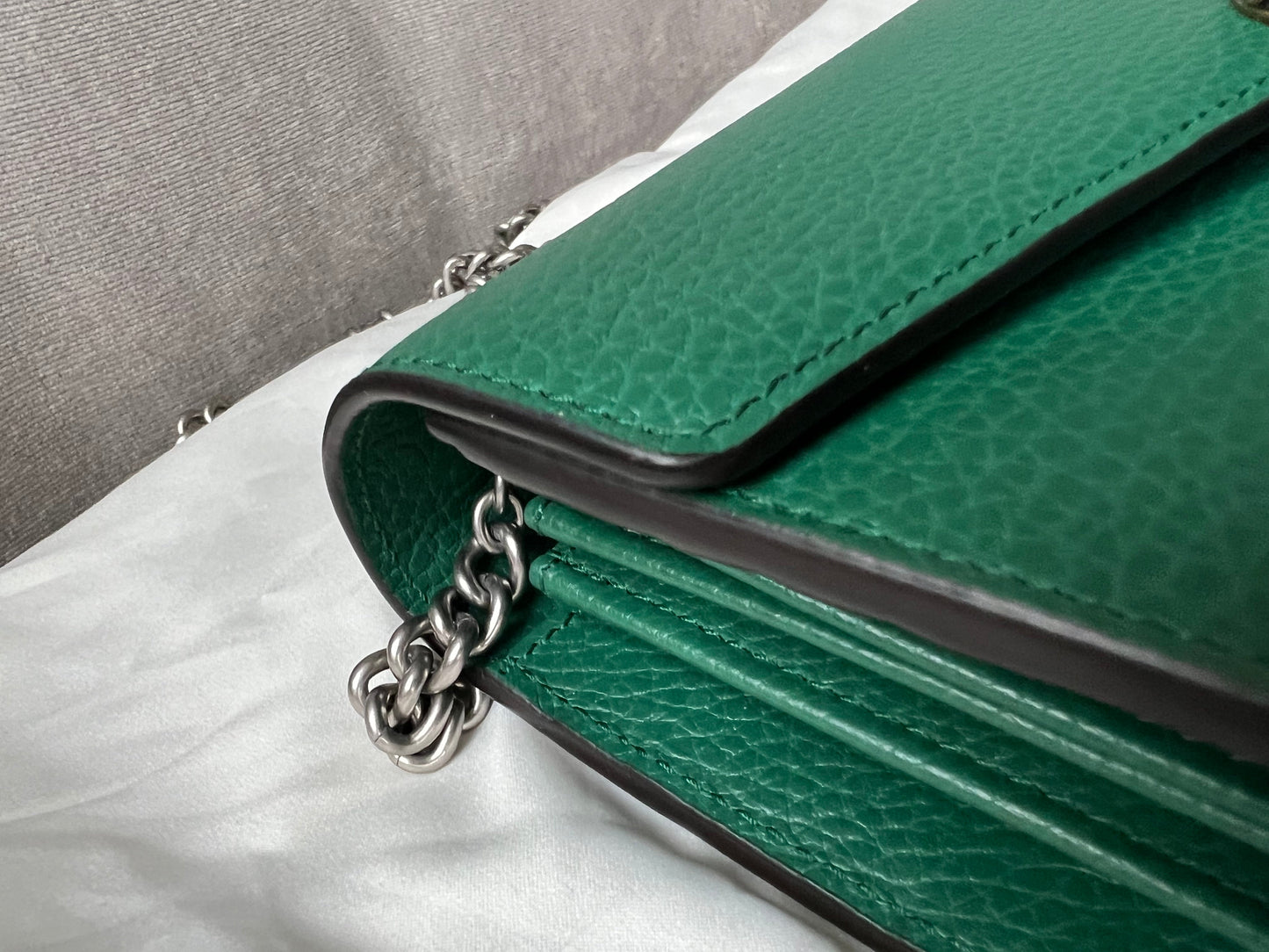 Gucci Dionysus Green Mini Chain Bag (RRP £1340)