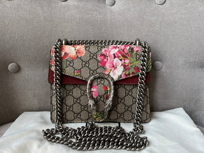 Gucci Dionysus GG Blooms Mini Shoulder Bag