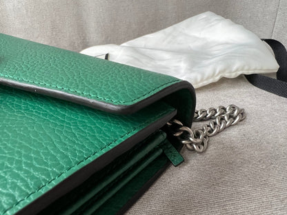 Gucci Dionysus Green Mini Chain Bag (RRP £1340)