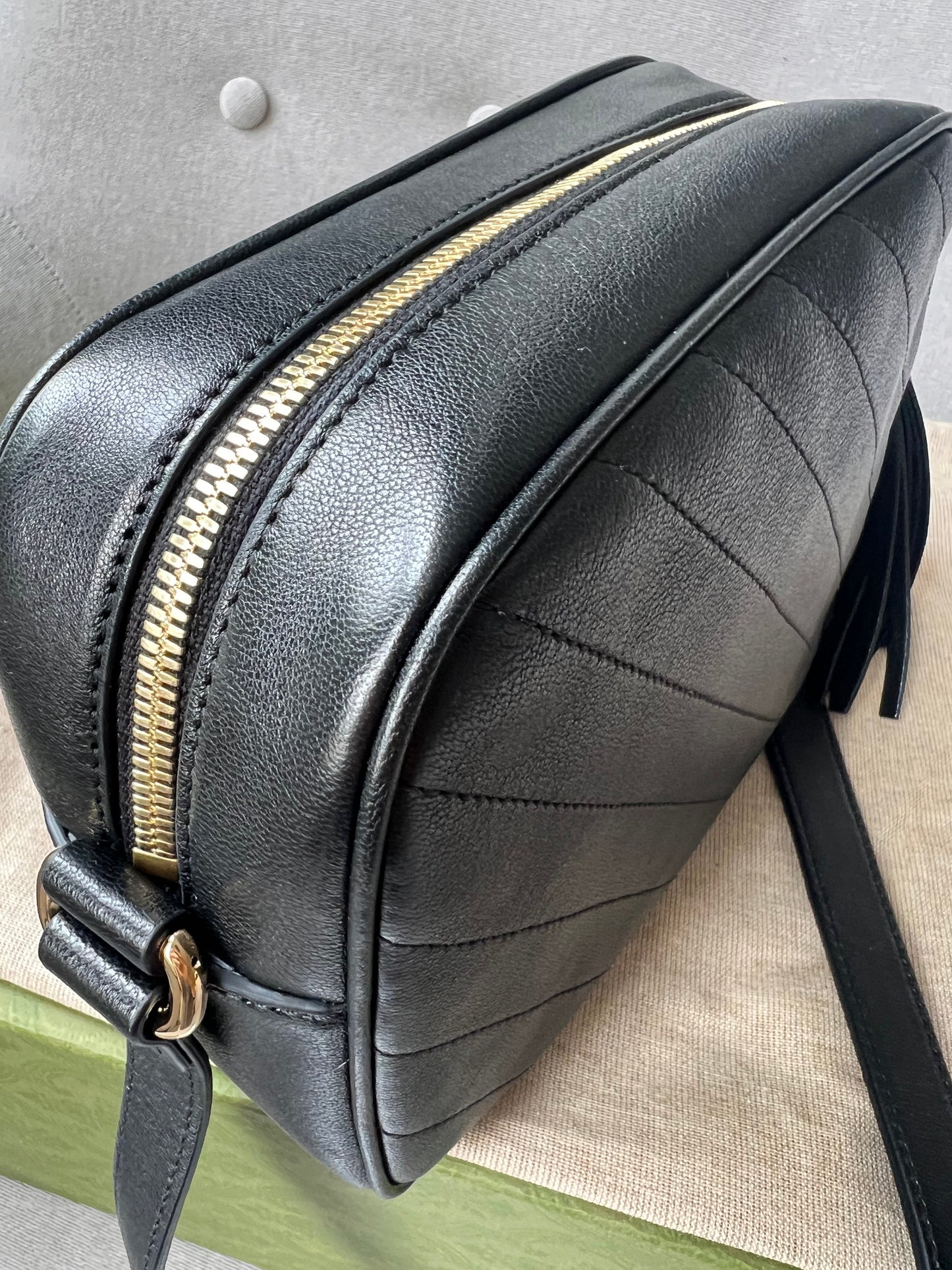 Gucci Black Small Blondie Shoulder Bag