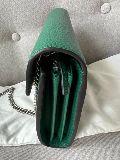 Gucci Dionysus Green Mini Chain Bag (RRP £1340)