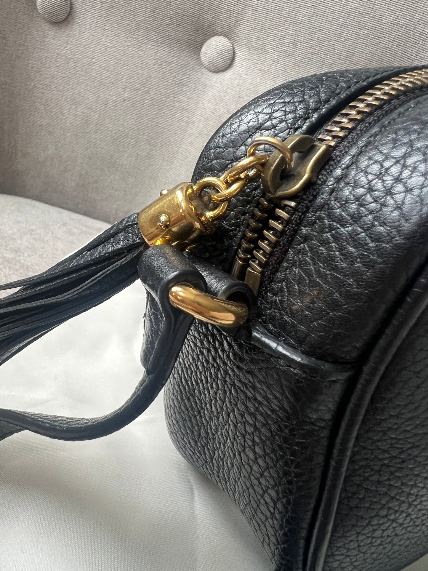 Gucci Black Mini Soho Disco