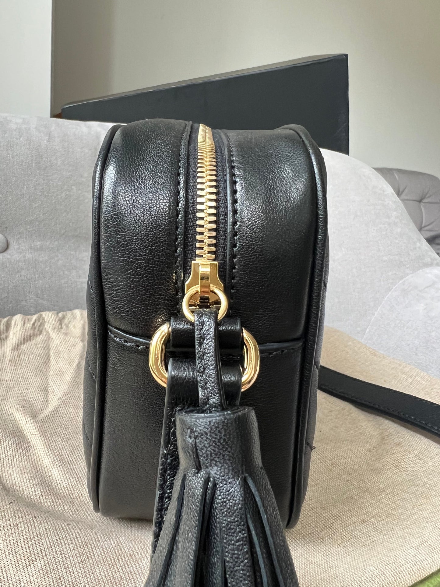 Gucci Black Small Blondie Shoulder Bag