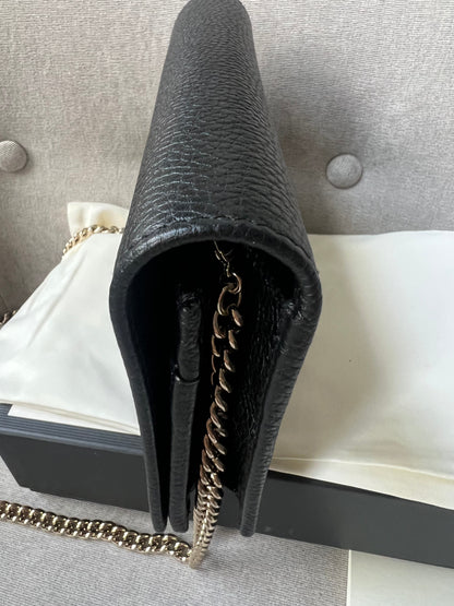 Gucci Black Soho Chain Wallet