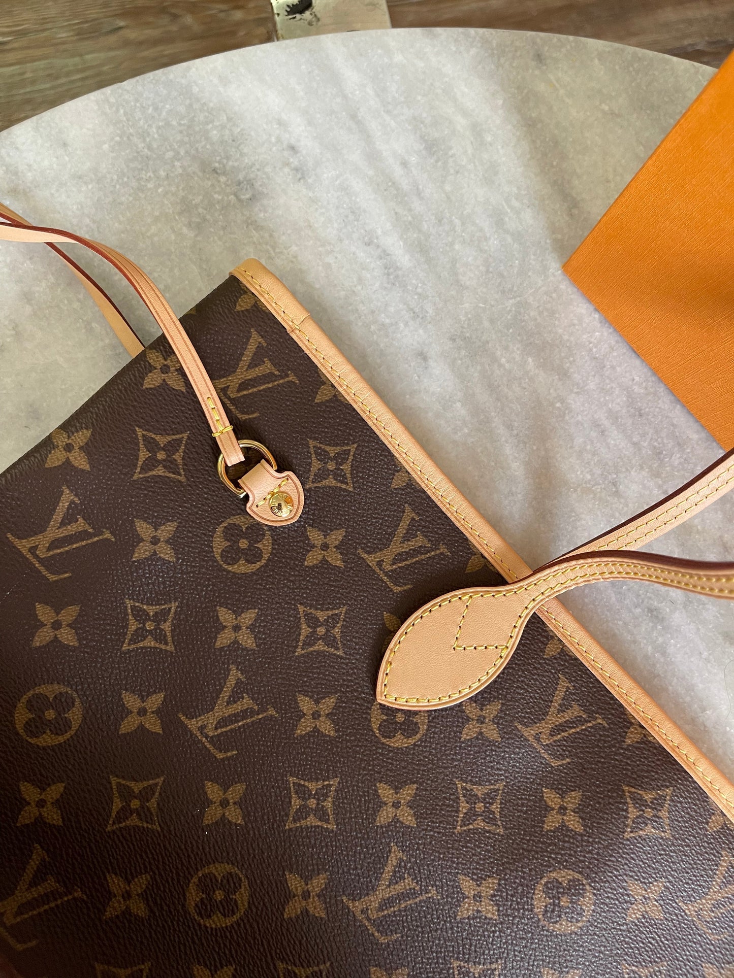 Louis Vuitton 2022 Neverfull MM Monogram Tote Bag in Cherry