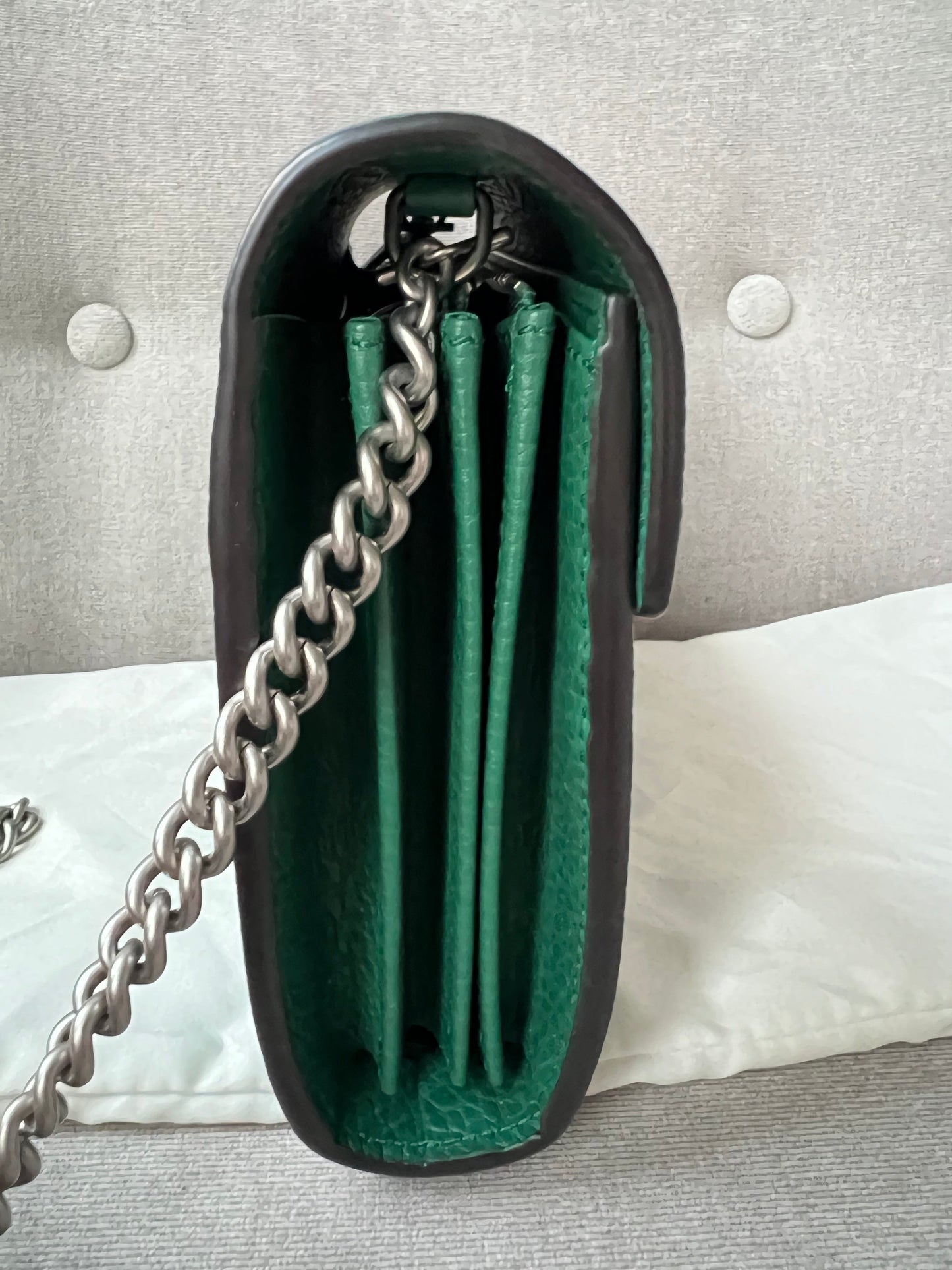 Gucci Dionysus Green Mini Chain Bag (RRP £1340)