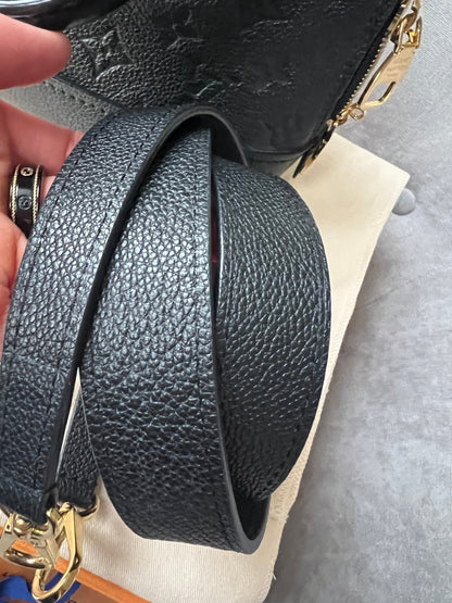 Louis Vuitton Alma Neo BB Black Empreinte  (RRP £1,740)