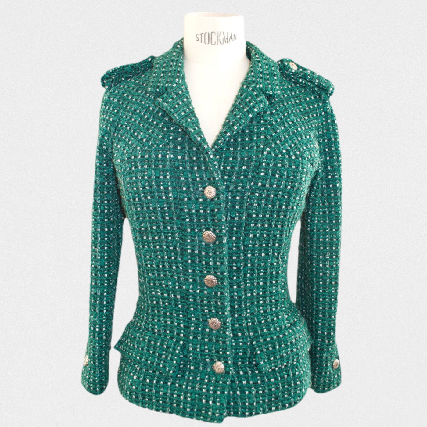 Chanel green jacket - S - Cruise 2006