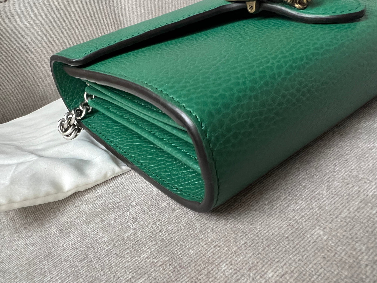 Gucci Dionysus Green Mini Chain Bag (RRP £1340)