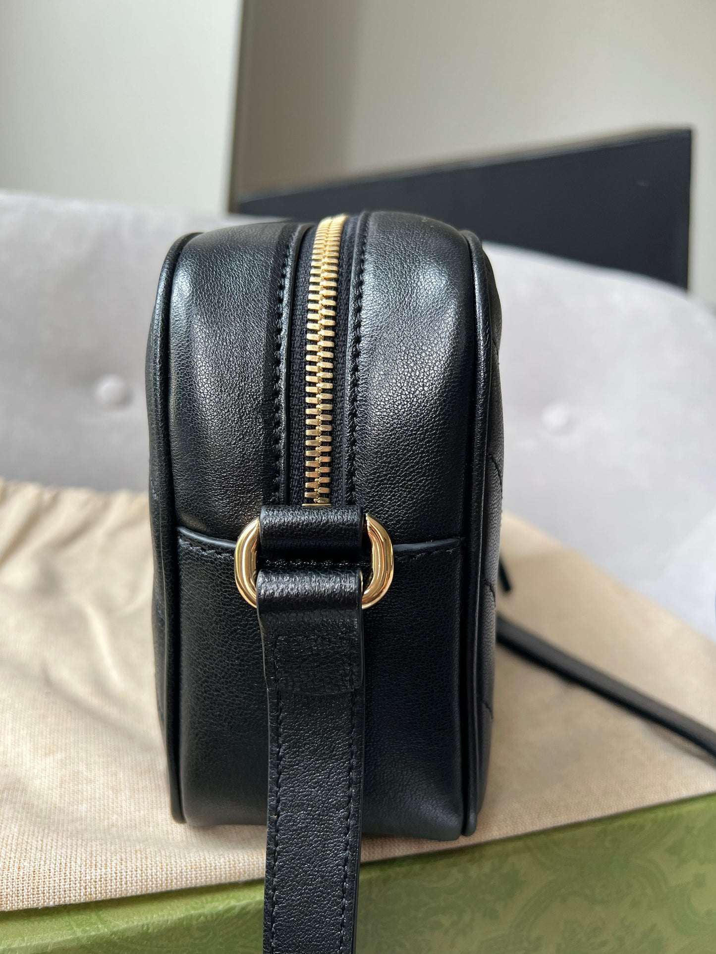 Gucci Black Small Blondie Shoulder Bag