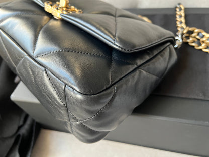 Chanel Small 19 in Black Lambskin (RRP £4,740)