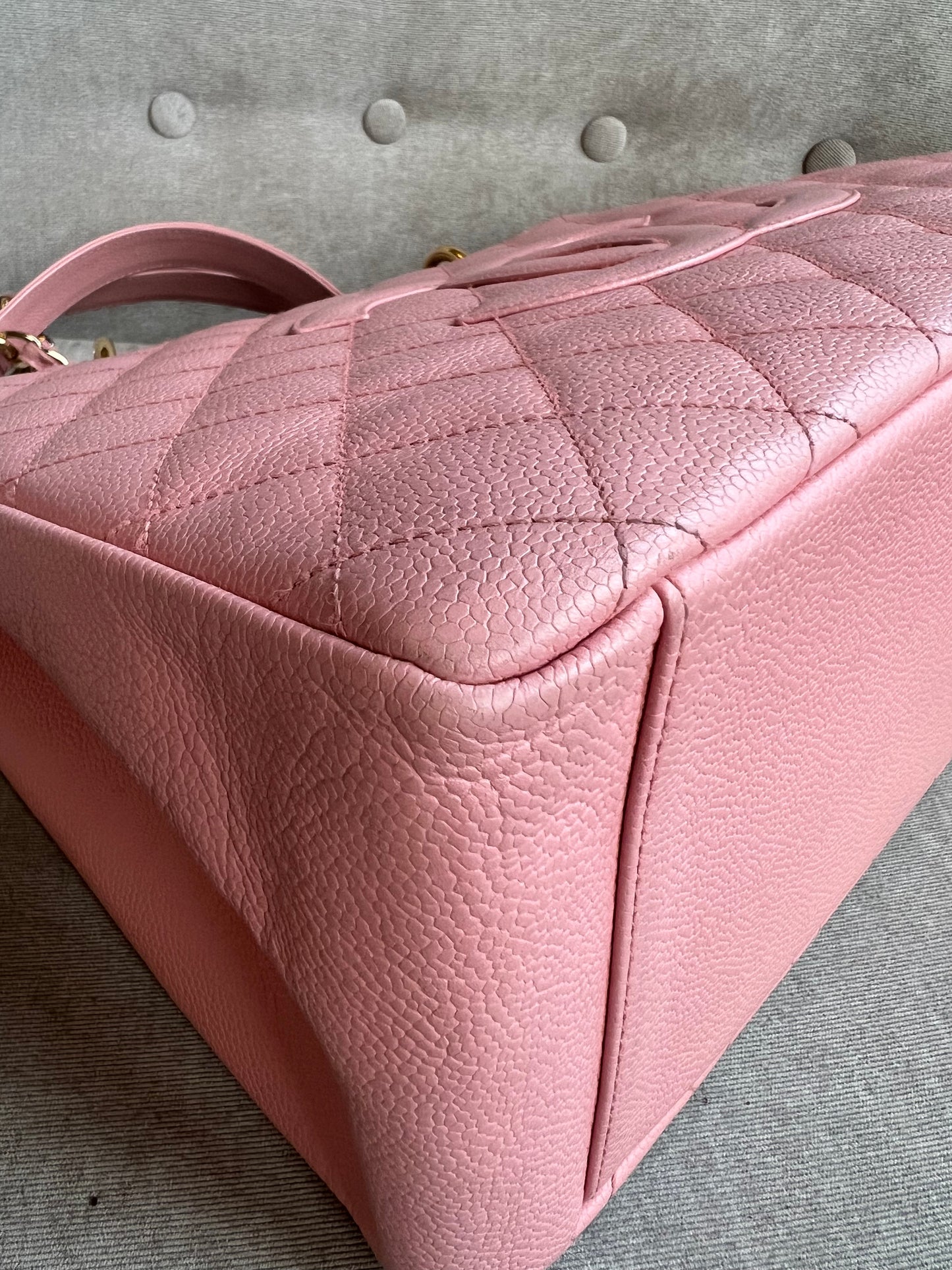 Chanel Pink Caviar Grand Shopper Tote (GST)