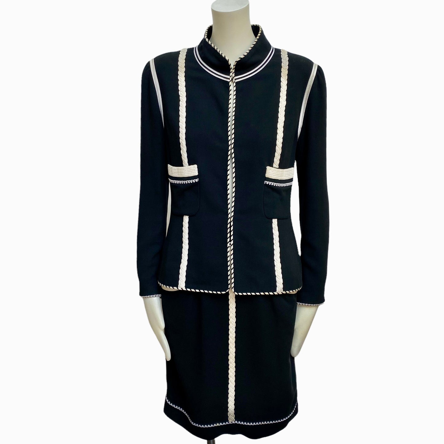 Chanel Boutique skirt suit - S - 1980s